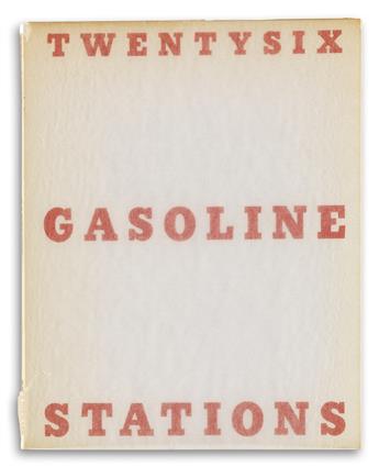 EDWARD RUSCHA. Twentysix Gasoline Stations * Various Small Fires and Milk * Every Building on the Sunset Strip * Thirtyfour Parking Lot
